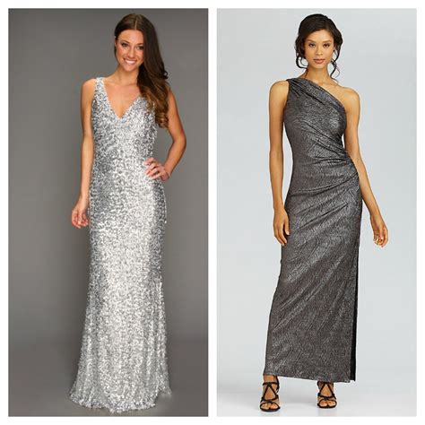 gunmetal grey dress